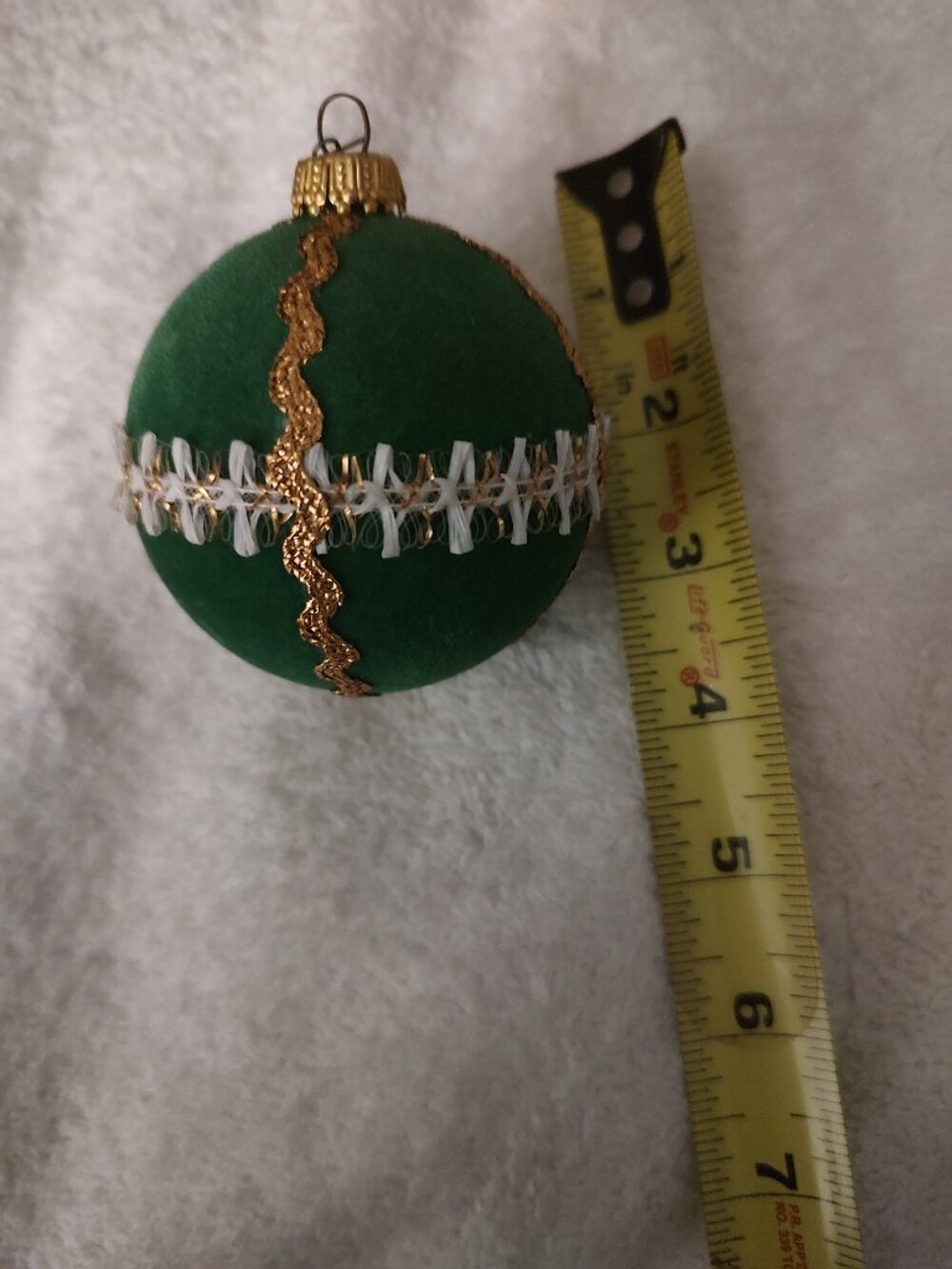 CHRISTMAS ORNAMENTS WEST GERMANY STYROFOAM Vintage 6
